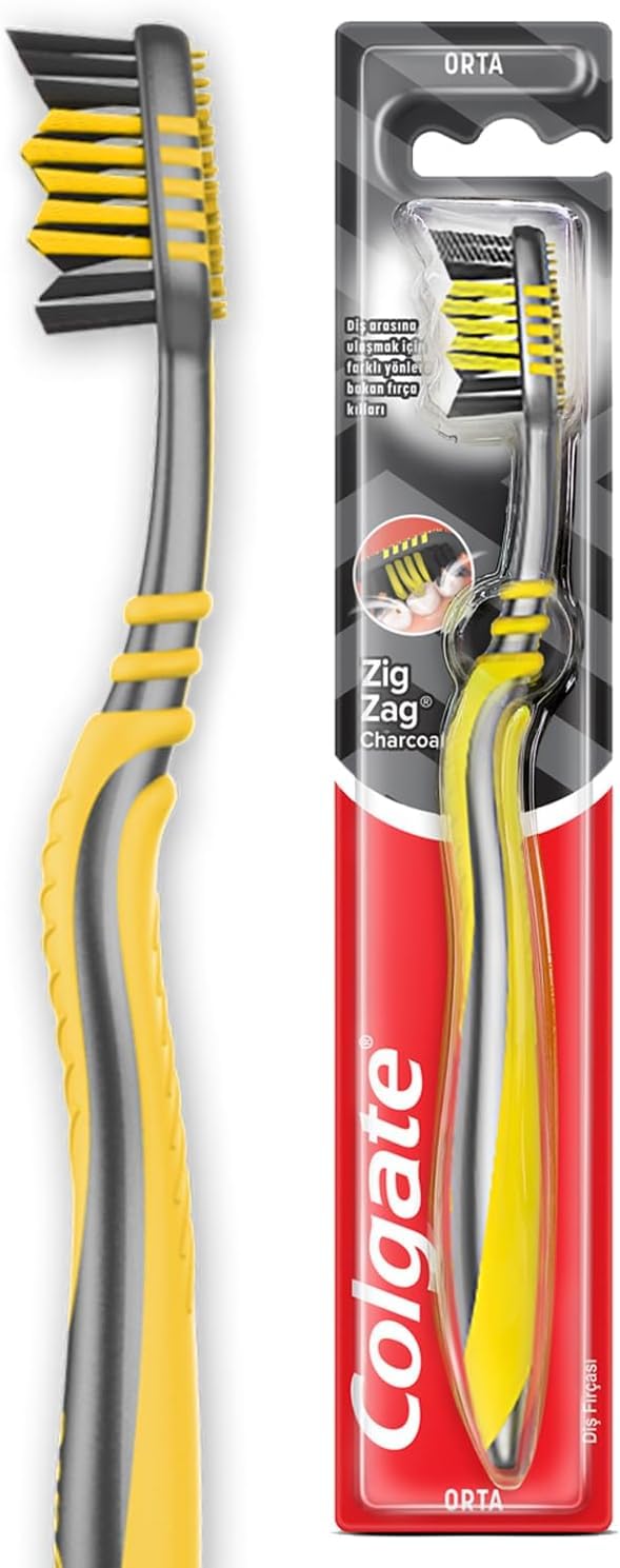 Colgate Zigzag Charcoal Tekli Diş Fırçası