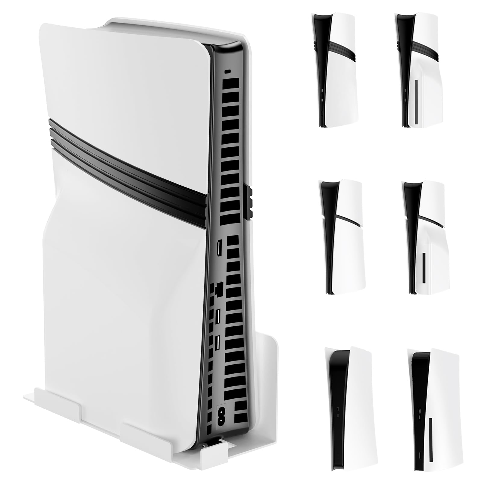 Vilante Wall Mount for All PS5 Models PS5 PS5 Slim PS5 Pro Wall Mount Wall Bracket for PS5