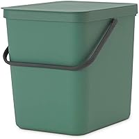 Brabantia Sort & Go Pattumiera 25L (Fir Green)