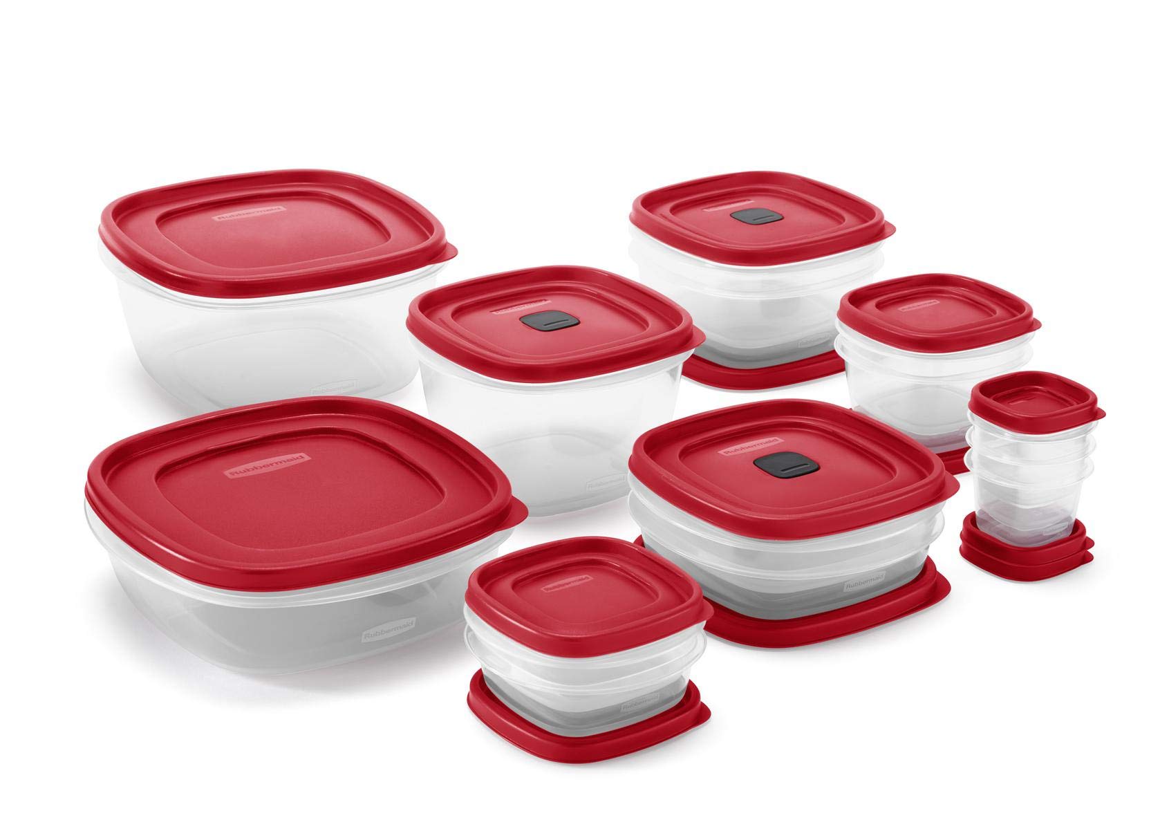 Rubbermaid 2066493 Easy Find Lid 14-Piece Storage Container, BPA Free