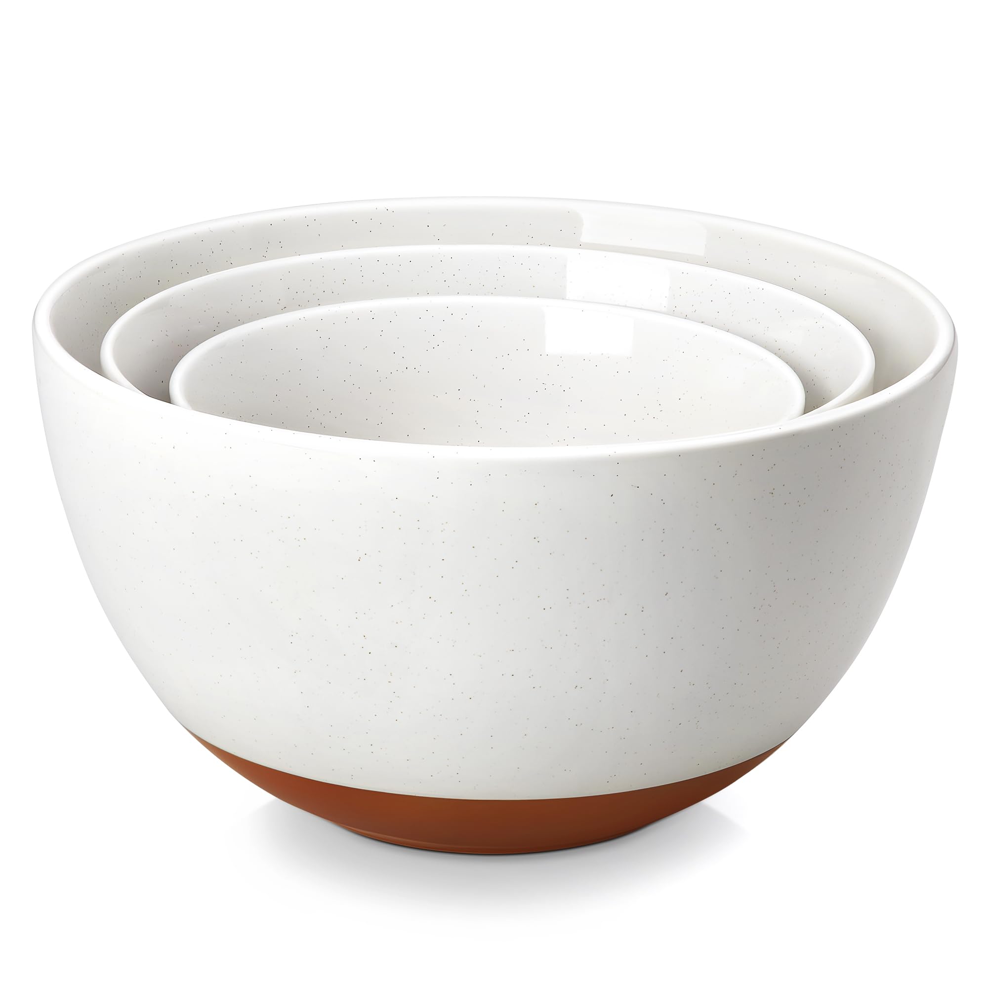 Amazon.com: MALACASA Ceramic Mixing Bowls, Large Serving Bowls for