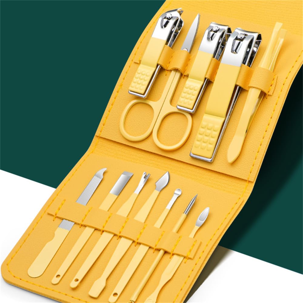 YJYJY Nail clippers Manicure Cutters Nail Clipper Set Portable Stainless Steel Ear Spoon Clippers Pedicure Scissors Toos