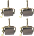 Heavy Duty Bed Frame Wheels, Replacement Wheels for Bed Frame. Replacement Bed Frame Casters Rollers. Set of 4 Locking