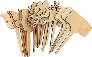 20個 木製 植物 ラベル 植物 タグ 面白い 植物 ラベル クリエイティブ 植物 ラベル 花 ラベル 庭 植物 ラベル 植物 植物 ポール ラベル 植物