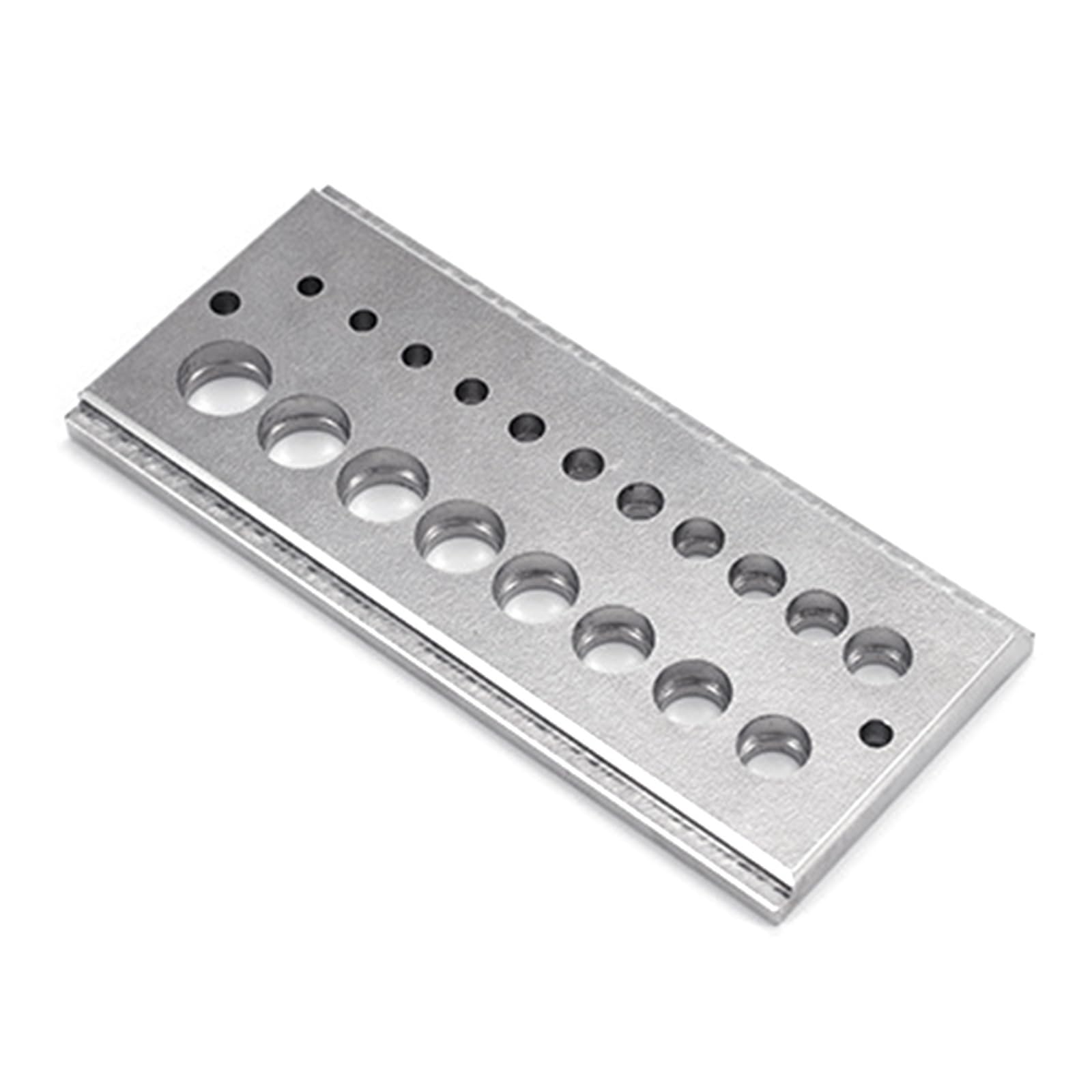 Steel Dowel Rod Cutter with Precisions Holes 3mm-16mm Dowel Maker Tool for Furniture Making Doweling Tool for Woodworkers