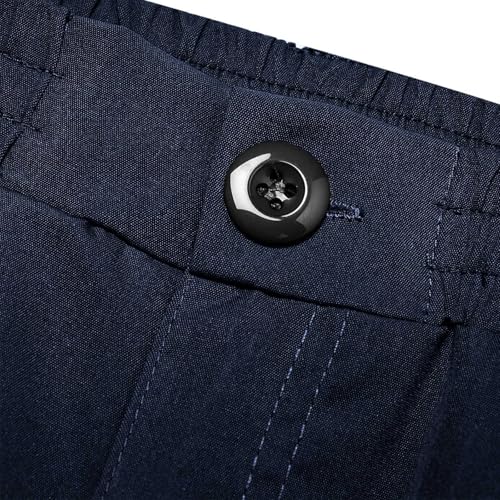 Work Pants for Men Construction Hiking Baggy Casual Summer Stretch Waist Elastic Tactical Trousers2