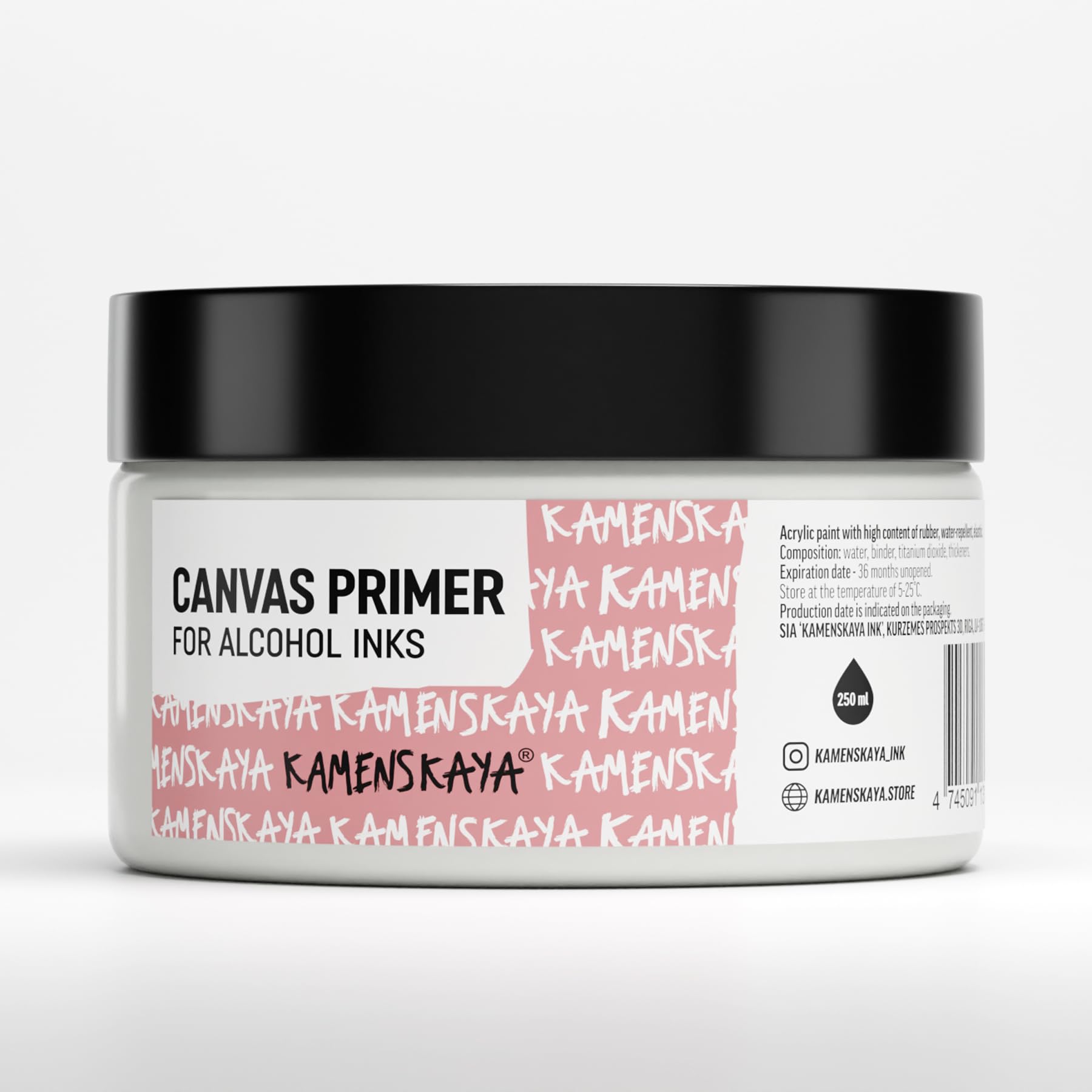 Kamenskaya White Acrylic Latex Gesso (250Ml, )