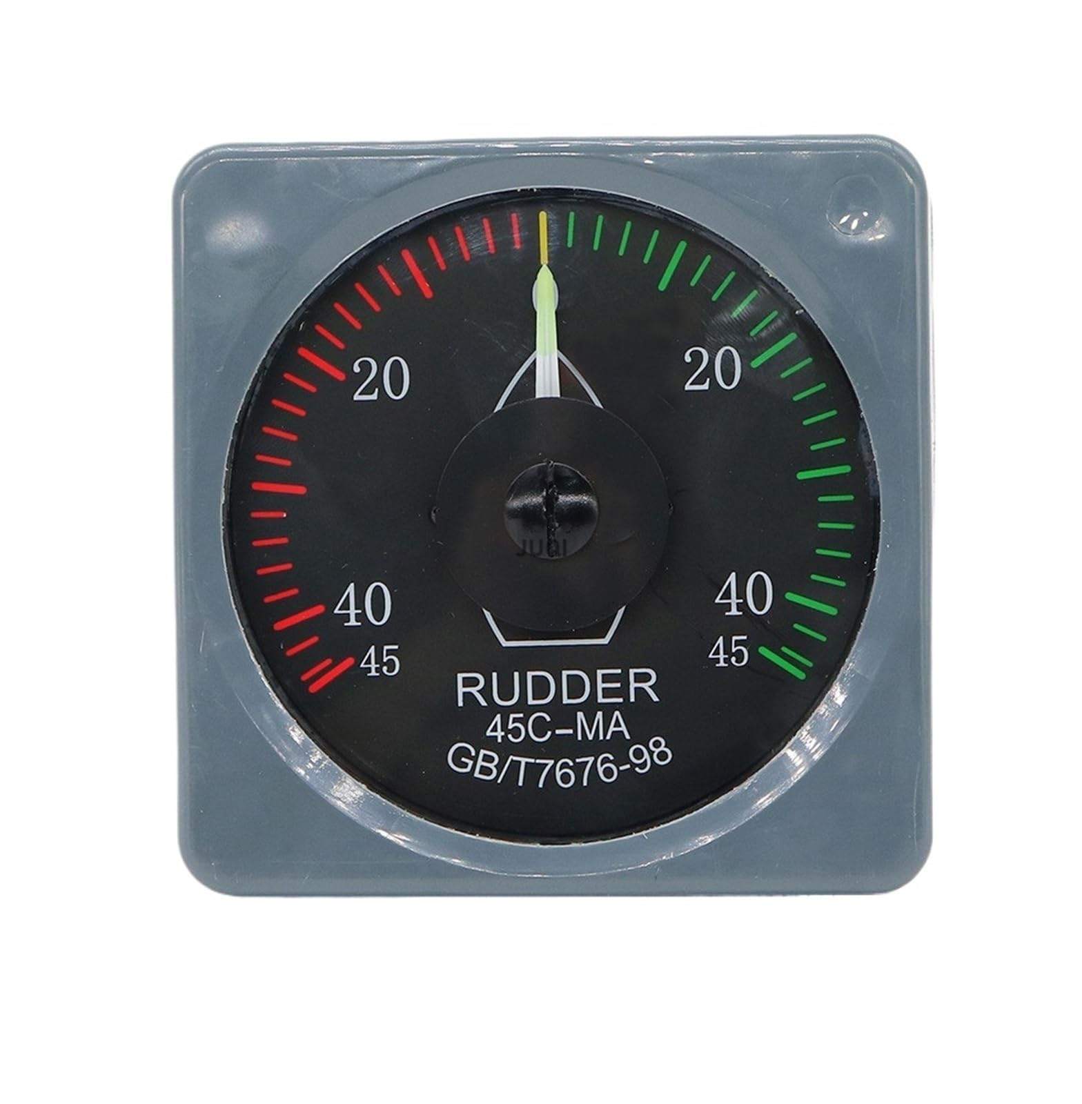 NICGQMQR 45C-MA 45C3 Color Panel Pointer Ammeter 45 Degree Electric Induction Rudder Angle Generator Rudder Angle Table