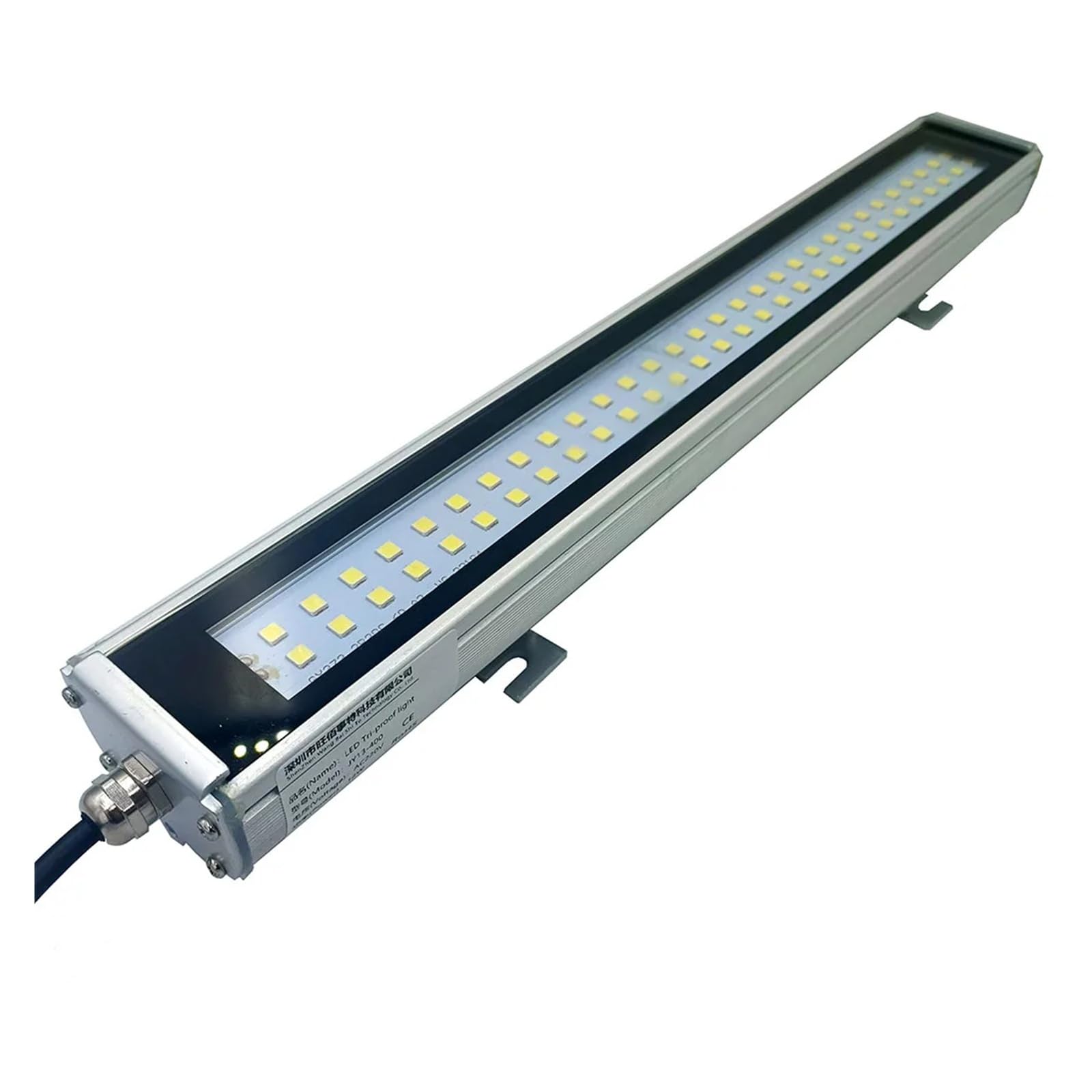 5W-15W LED świetlówka warsztatowa DC AC wodoodporna IP67 rura robocza maszyny oświetlenie przemysłowe do tokarki CNC Wysoka jasność(24W,DC 24V-36V)