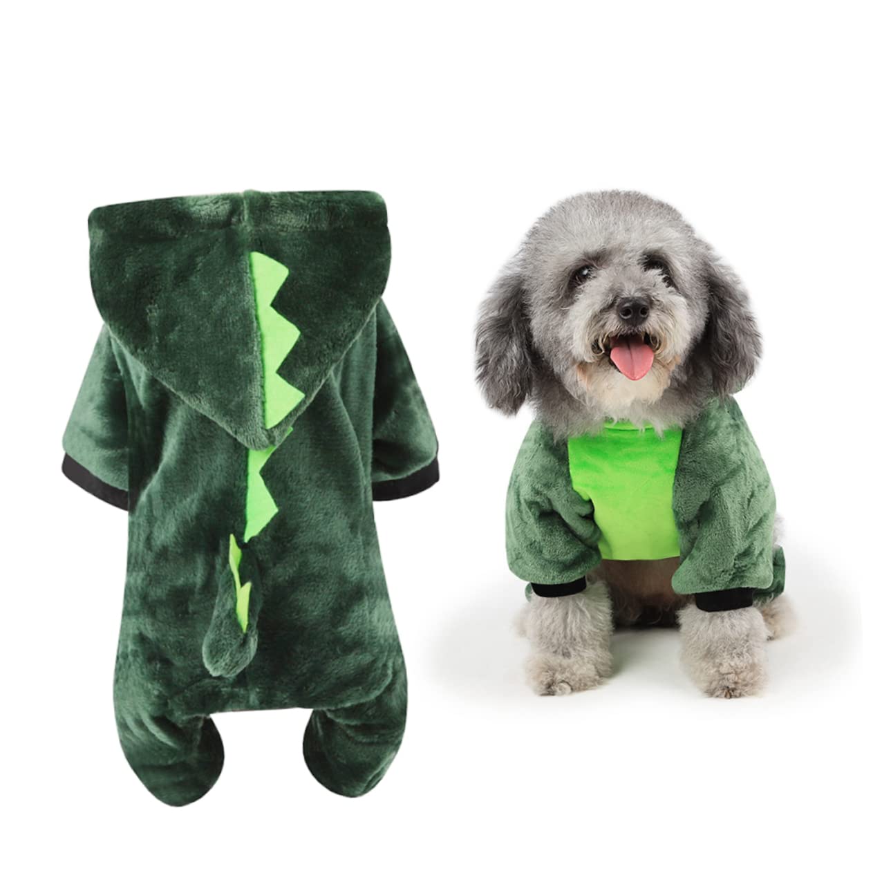 Didiseaon 3pezzi Costume Per Cani Xl Abbigliamento Per Animali Domestici Caldo e Morbido Per Halloween Feste e Occasioni Speciali