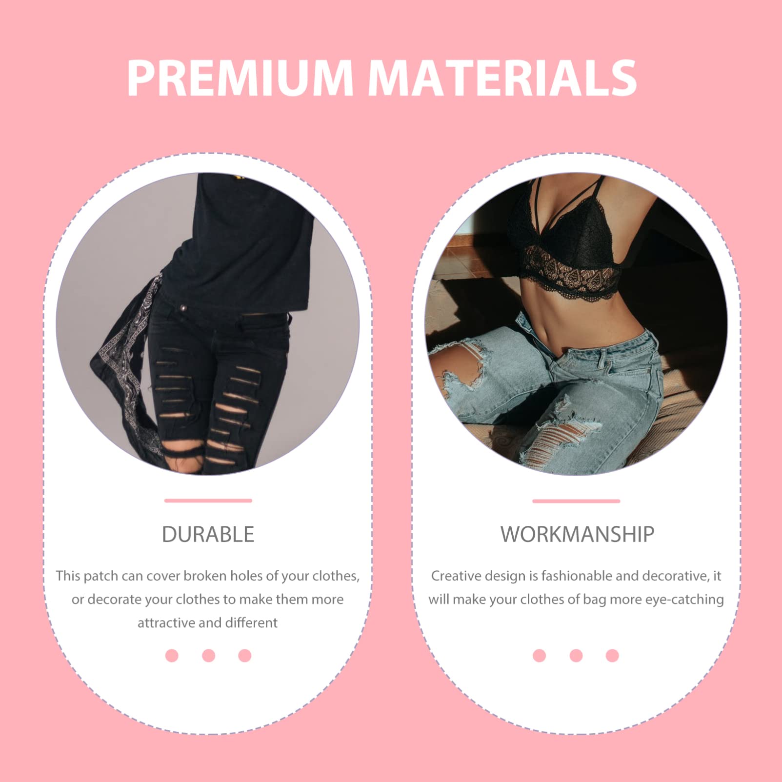 5 Sätze Stickereiflecken Farben Seidenpalmenblätter Funkeln Bastelmaterial Bastel Materialien Bügeleisen Mehrzweckapplikationen Für Bekleidung Patches Nähen Polyester 12 Stück * 5