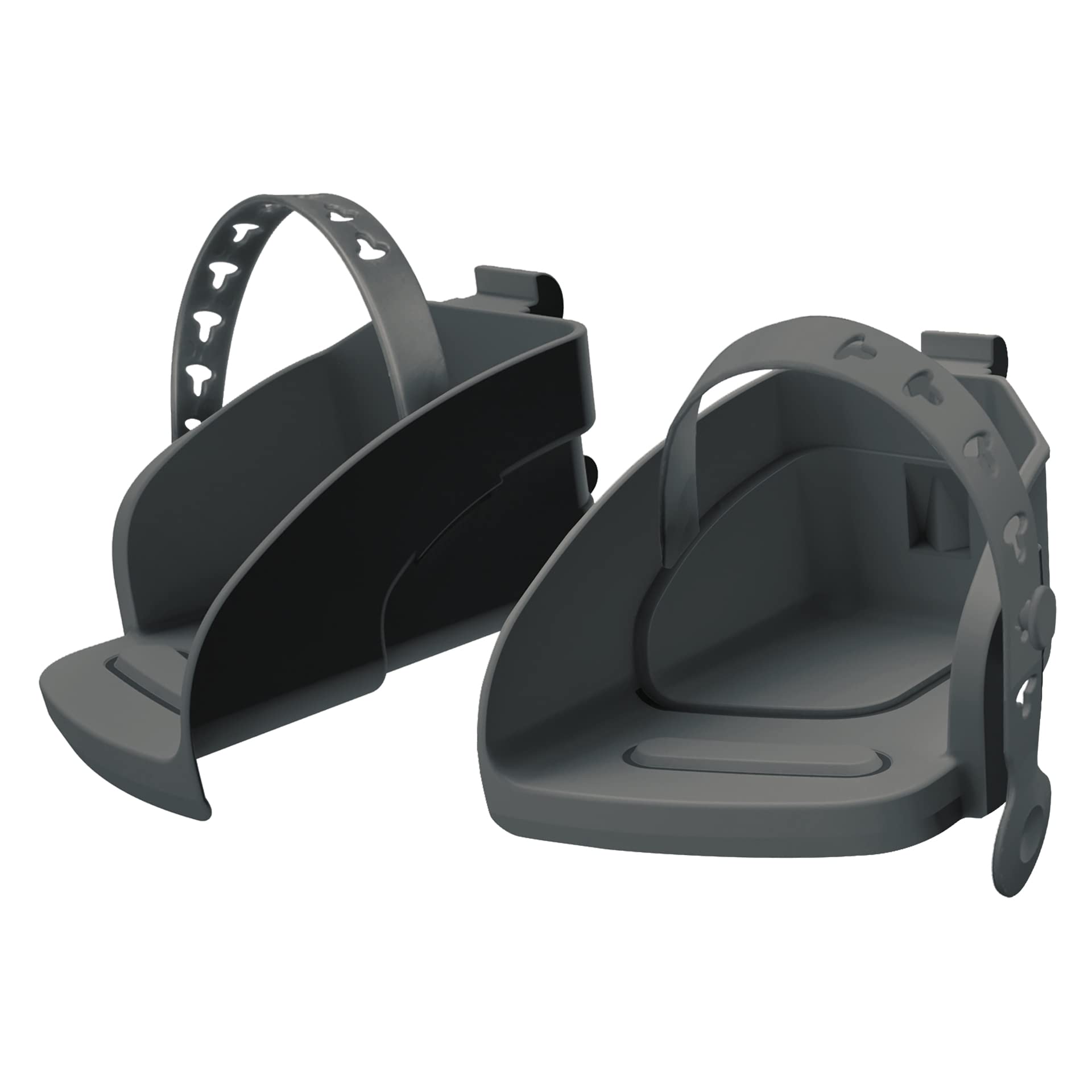 POLISPORT 8634400031 - Repose-Pieds + Sangles de Rechange pour Chaise modèle Joy en Gris Anthracite