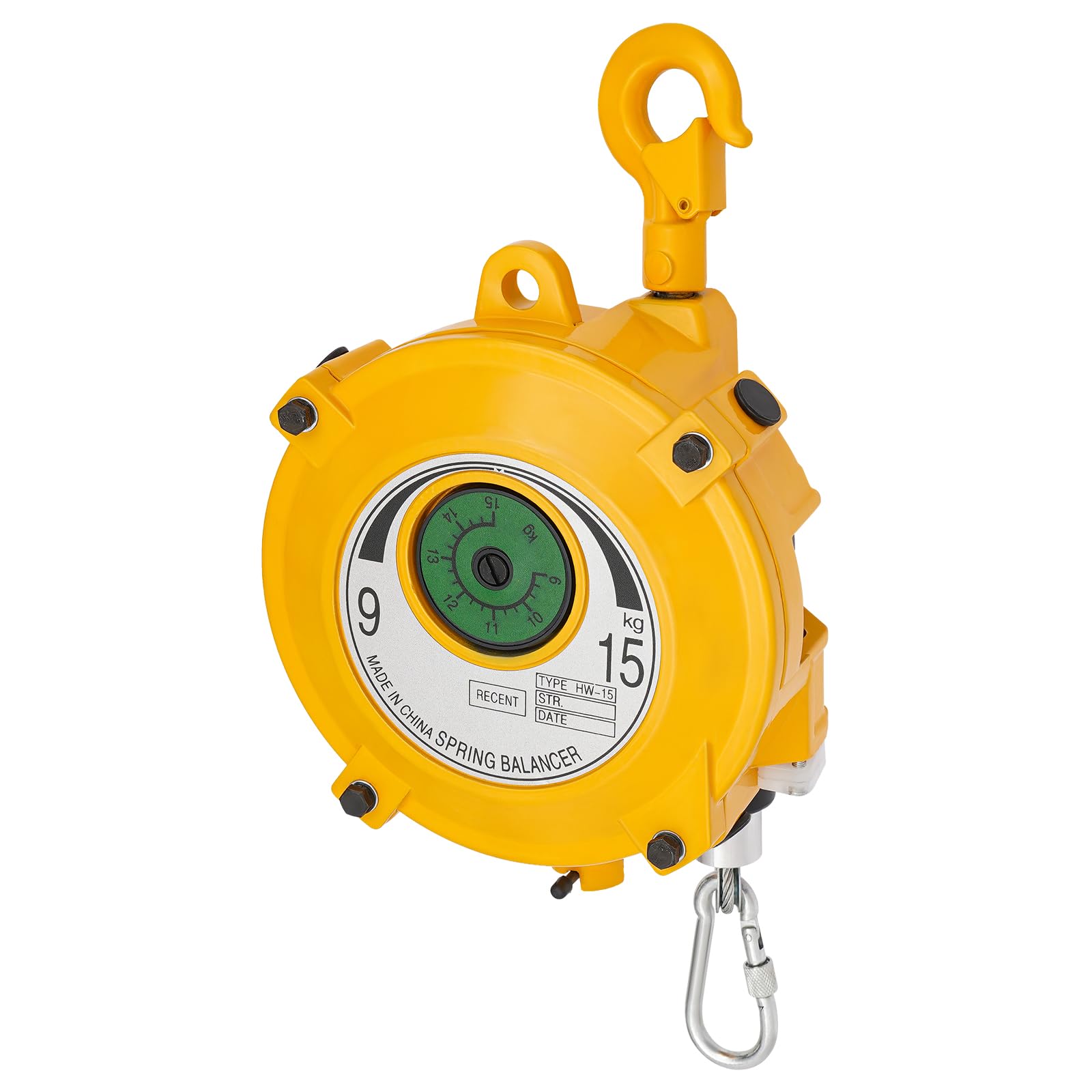 Spring Balancer, 20-33lbs Retractable Spring Balancer with Hook, 5 Ft Adjustable Retractable Tool Fixture Holder for Assembly Lines, Automotive Processing, Accessory Welding, etc