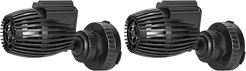 Miniatura 7 de AQUANEAT Bomba de circulación Wavemaker para acuario, cabezal de alimentación de tanque de peces de 800 GPH, bomba de agua sumergible, base magnética