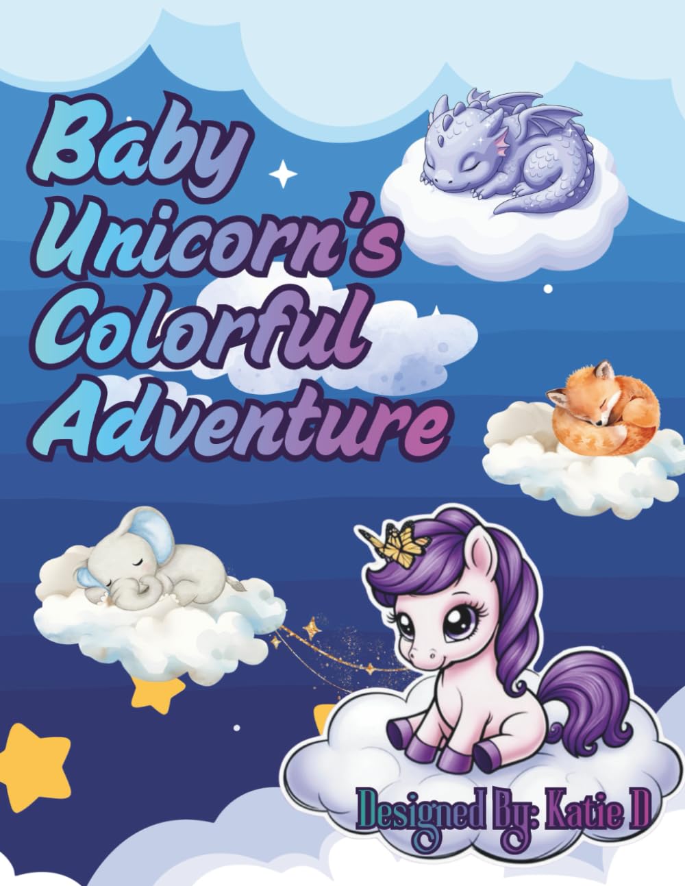 Baby Unicorns Colorful Adventure