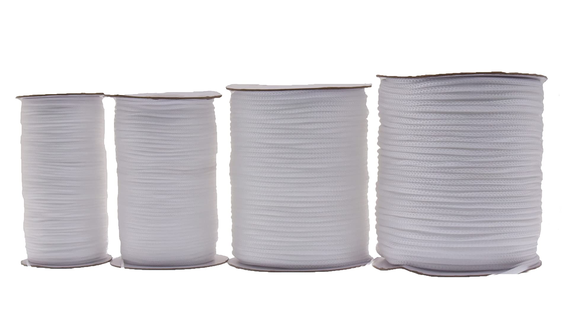 Granit Nylon gevlochten garen - 4054000007 | Kleur: White | Afmetingen