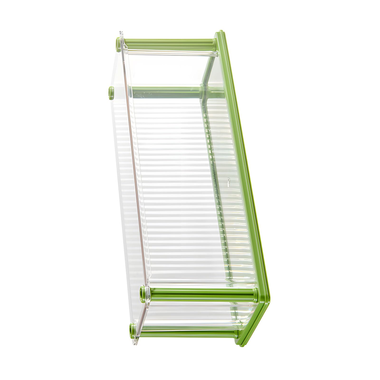 Stackable Clear Organizers for Box Collections with Waterproof Feature and Customizable Layout Display Case for Figurines