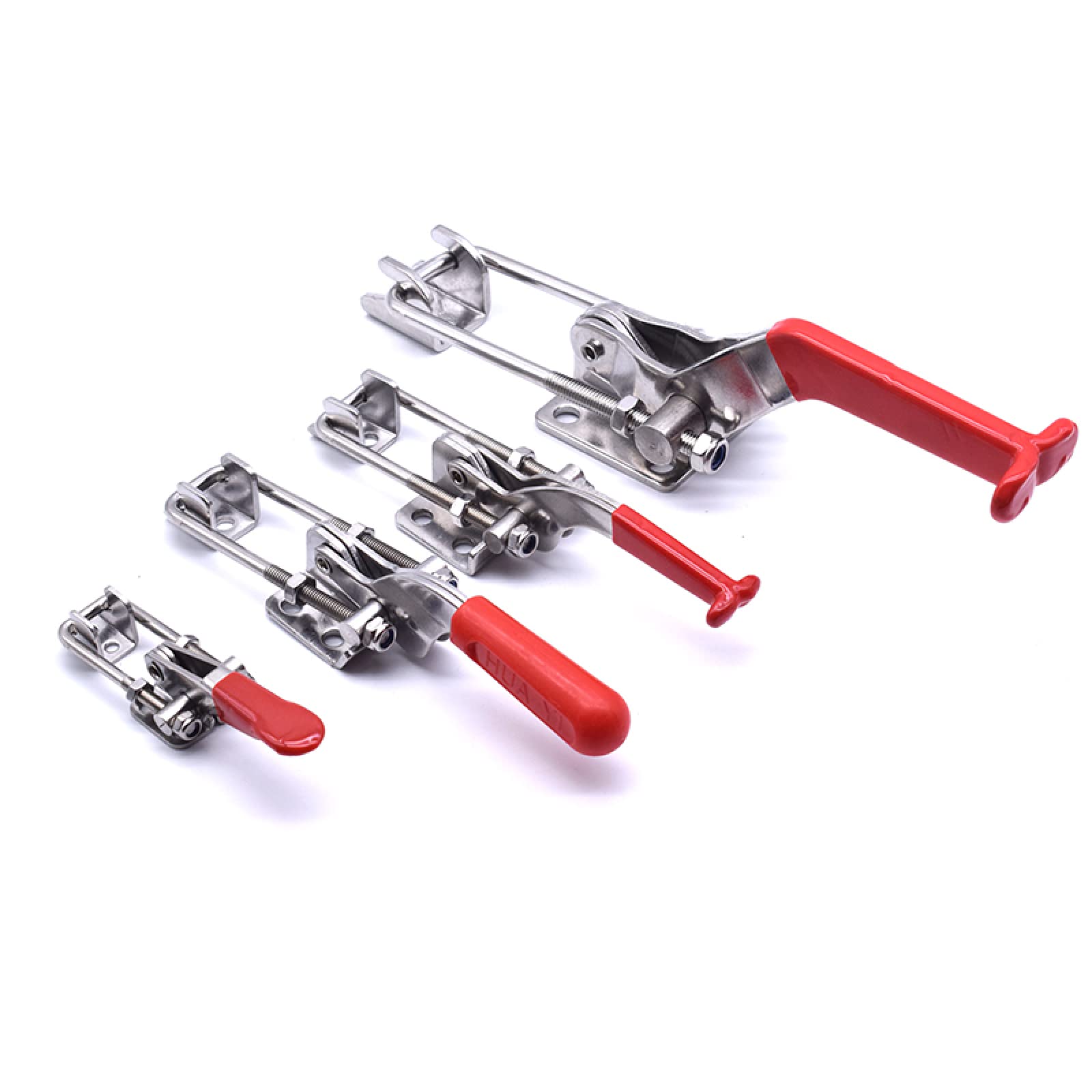 Pinza Para Trabajar La Madera Sargentos Carpintero Sargentos Para Madera Cierre De Puerta De Acero Inoxidable 304/Hierro Galvanizado, Hebilla Ajustable, Abrazadera De Abrazadera Rápida,Ping Redondo De