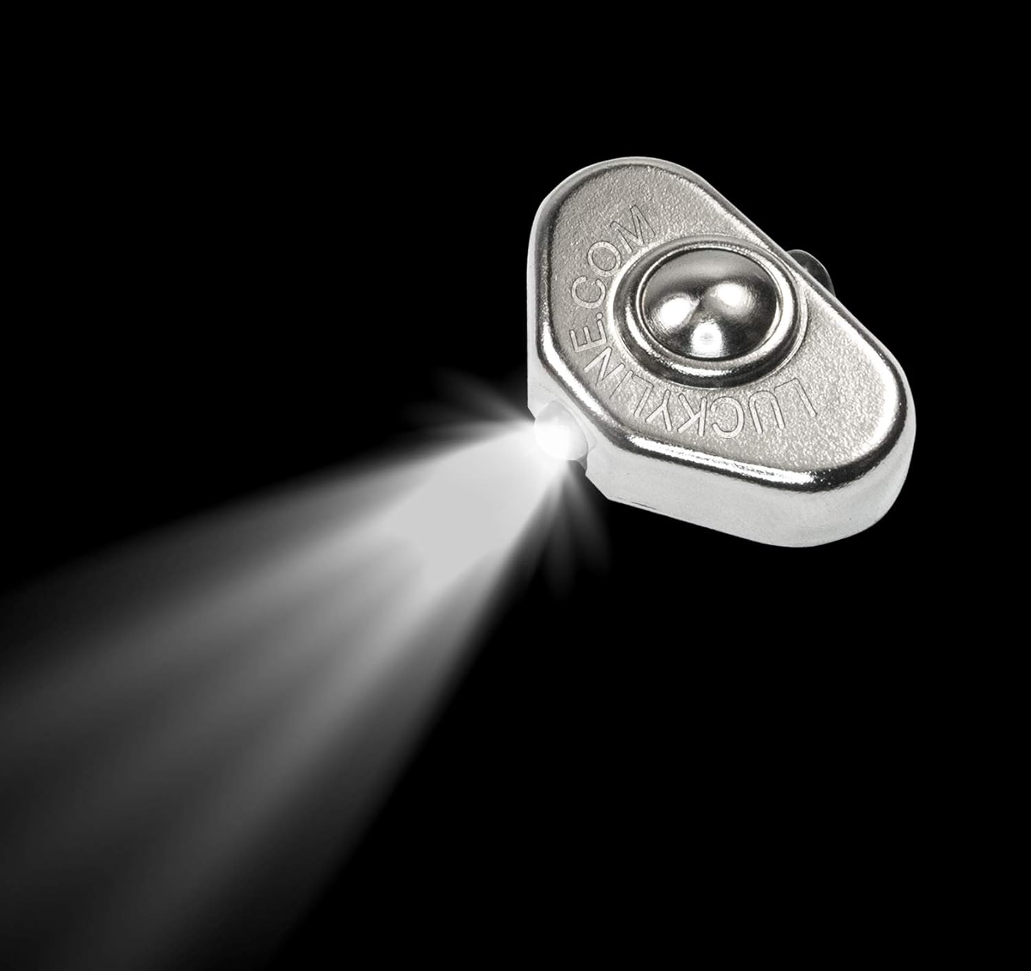 Lucky Line Smallest LED Thumb Light for Keys, Screwdrivers, Measuring Tape, Cabinets, Pet Leashes & More (90701), Silver : Tools & Home Improvement