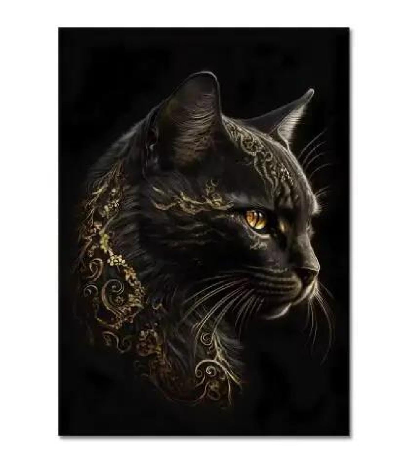 Yocheng Poster And Prints Abstract Animal Art Canvas Painting Wall Art Picture For Living Room Home Decor 21x30cm No Frame