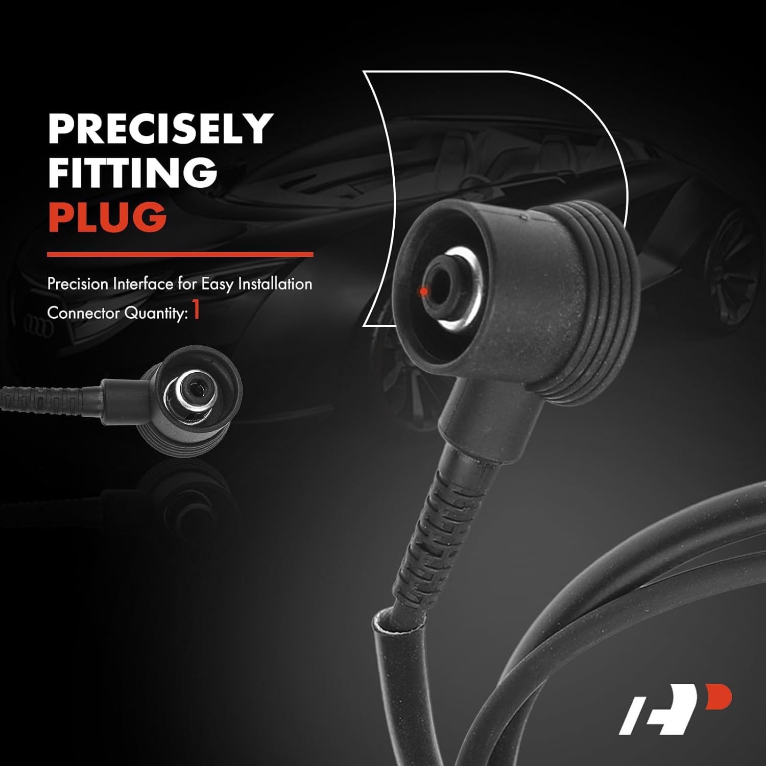 A-Premium Engine Crankshaft Position Sensor Compatible with Mercedes-Benz C220 1994-1995, C280 1994-1996, E420 1994-1995, E500 1994, C36 AMG, 400E, 500E, 500SEL, S500, SL320, Replace# 0031534928