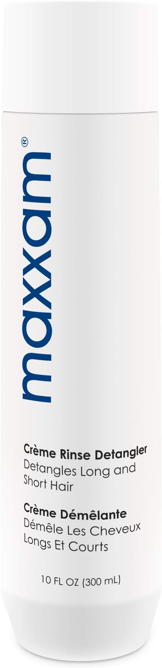 HAIR CLUB Maxxam Crème Rinse Detangler for Long or Short | Infused with Argan Oil | Conditioning for All Types 10 Fl Oz