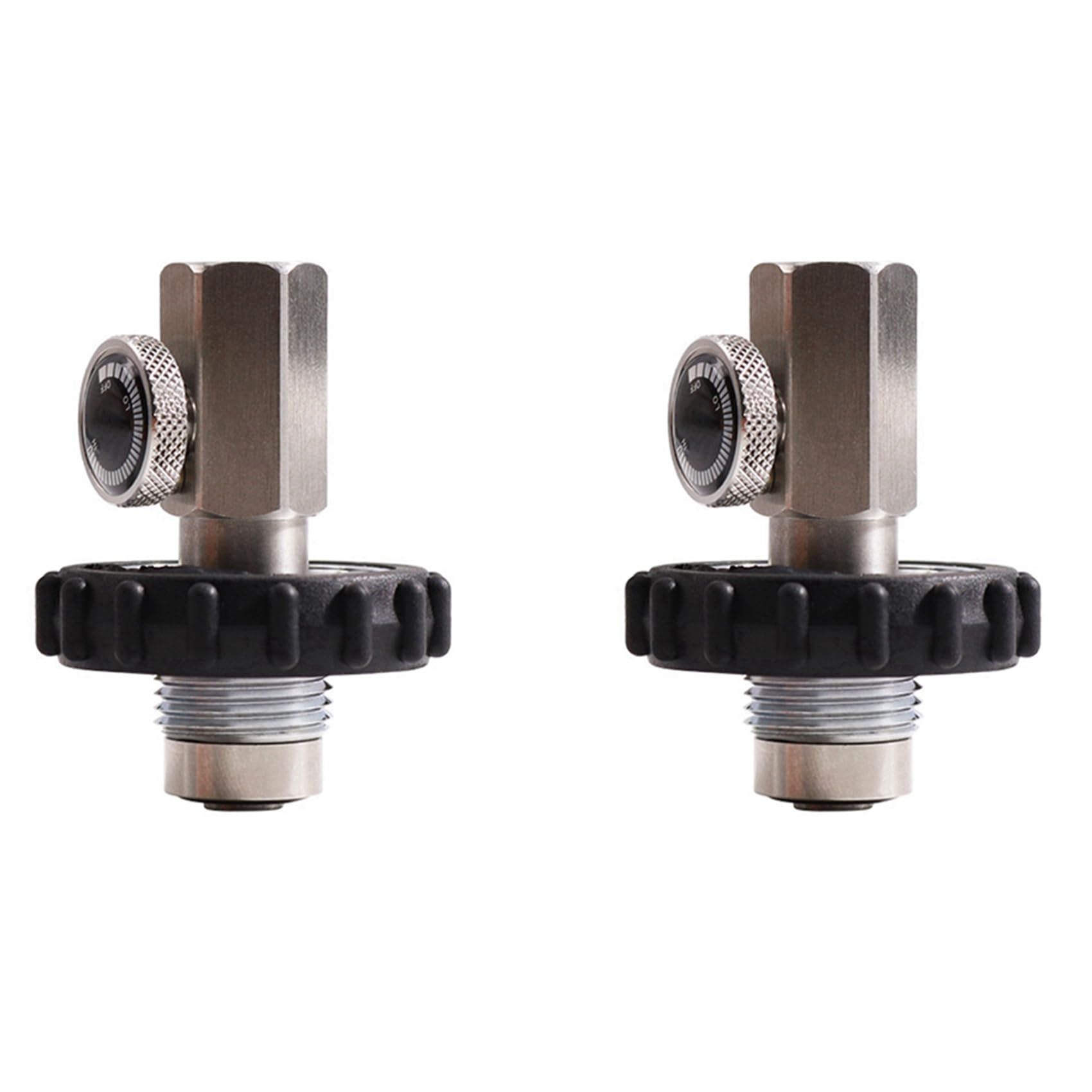 Jnchdghwa Women's As Shown 2X Fill Station Scuba Diving Regulator Din G5/8-14 To 1/4Npt Scba Fill Station Charging Adapter Connector