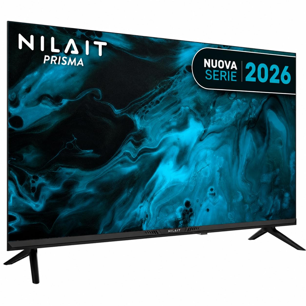 Nilait Prisma 32 Pollici Smart TV LED FHD, WebOS, HDR, WiFi, Controllo Vocale, Televisore Intelligente Compatto da 32"