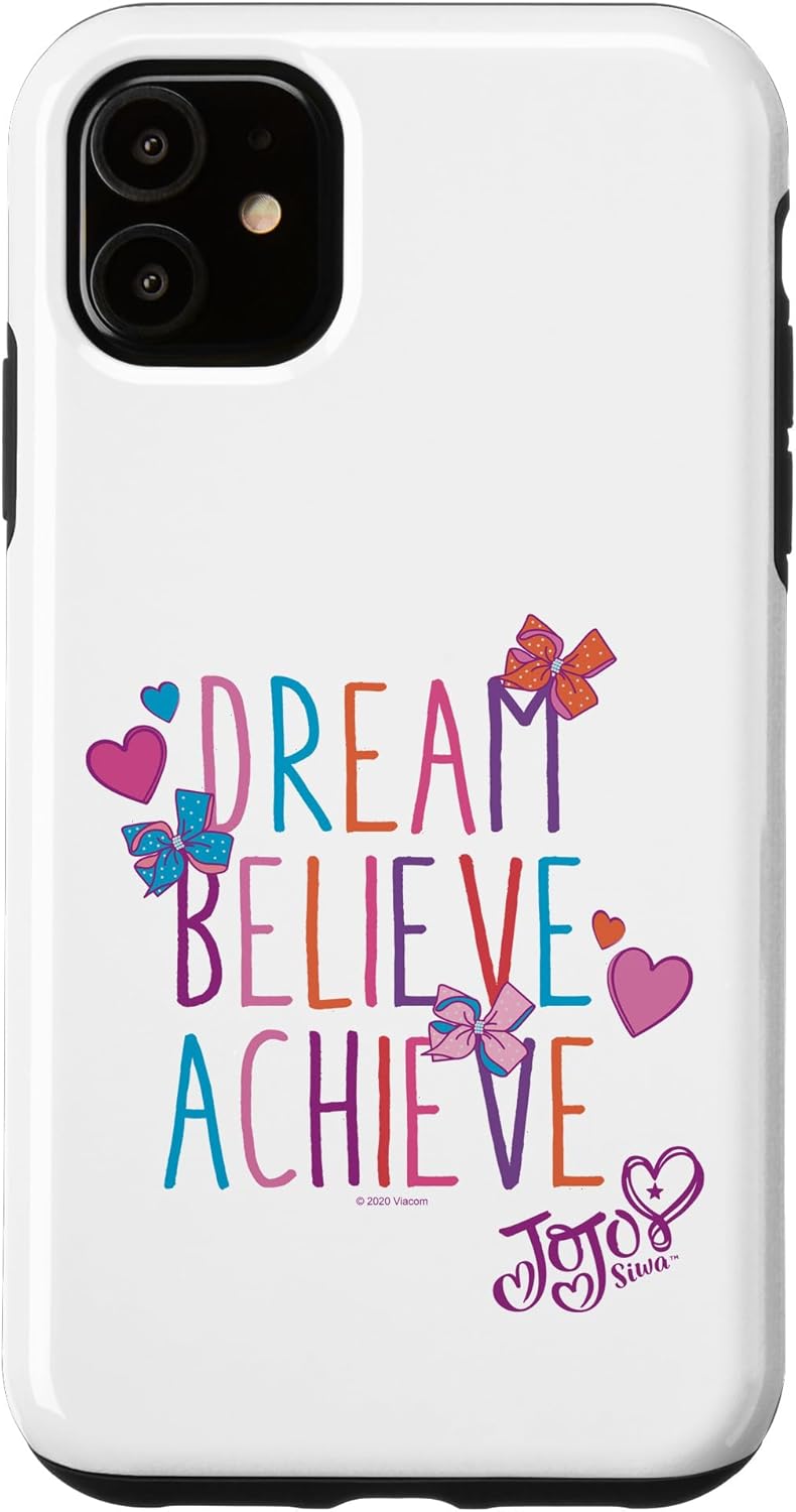 iPhone 12 mini JoJo Siwa Dream Believe Achieve Case