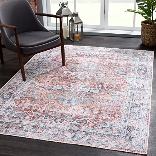 Tapete Bloom Rugs Caria 5x7 Antideslizante Lavable miniatura 2