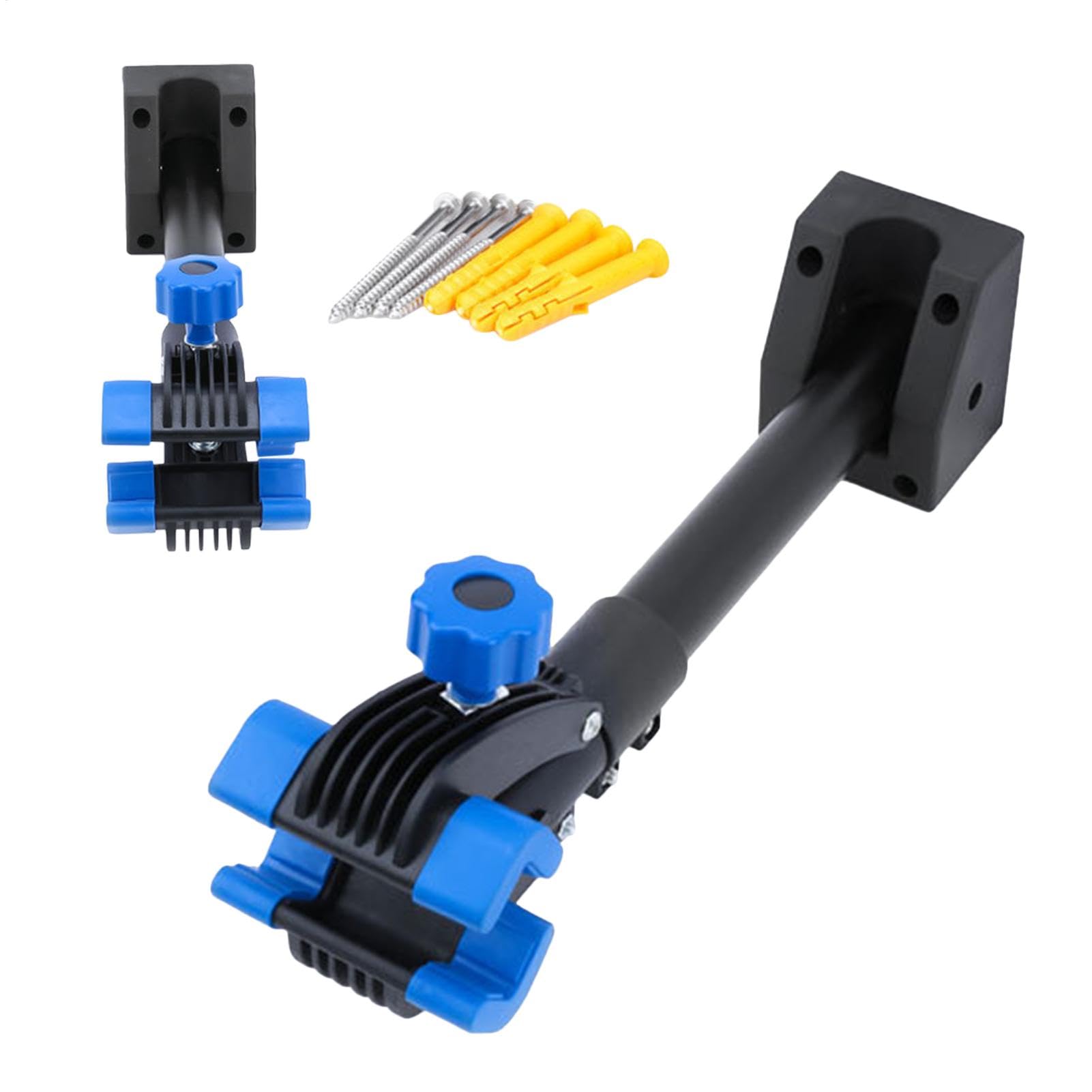 Cavalletto Riparazione Bici Stand Riparazione A Parete Pieghevole | Gancio a Parete Bici Cavalletto da Lavoro Robusto per Manutenzione Domestica Bici Strada Mountain Bike