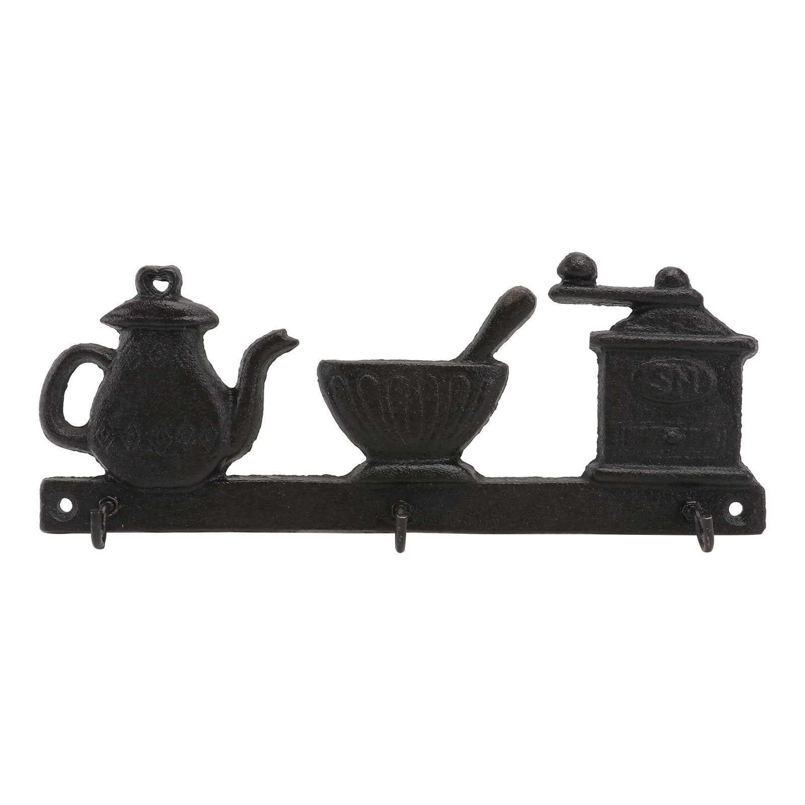 Vintage Kleiderhaken aus Eisen Stabiler Wandhaken Im Retro Design Praktischer Hutaufhänger für Flur Schlafzimmer und Küche