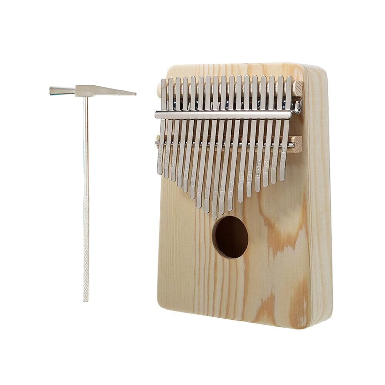 alumno Kalimba 17 Teclas Pulgar Principiante Dedo Piano Teclado Instrumento Musical Kalimba
