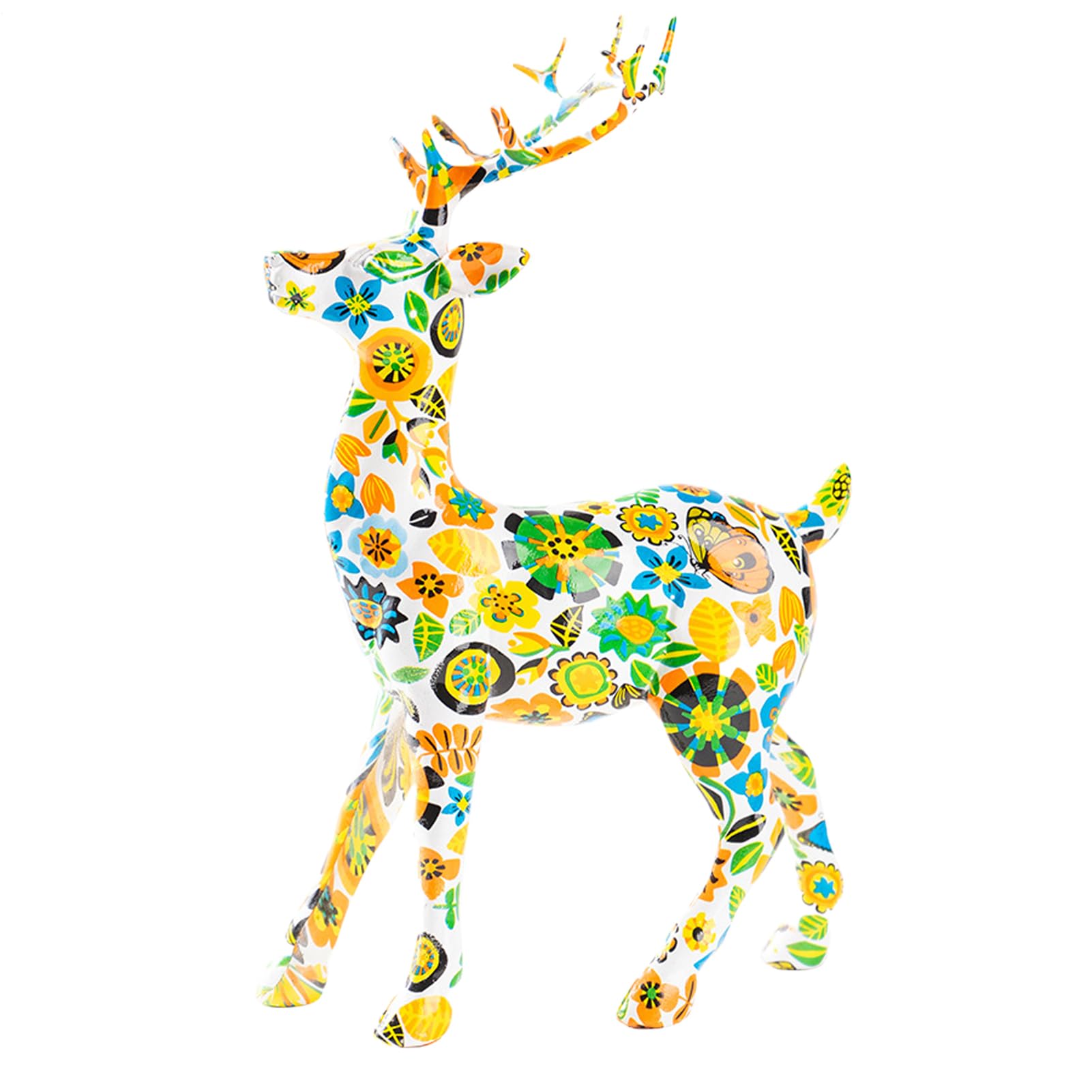 Ornements de cheminée et bureau cerf pour une maison chaleureuse