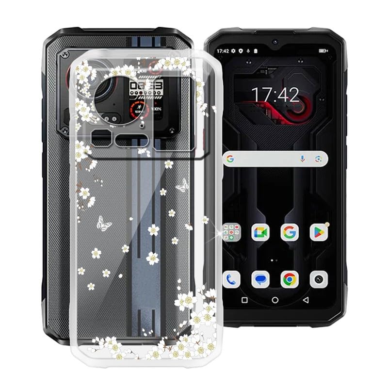 HGJTFANYPhone Case for Hotwav Hyper 7 Pro (6.60"), Ultra-Thin Clear Shockproof Cover, Soft Silicone TPU Bumper Protective Shell for Hotwav Hyper 7 Pro - WM91