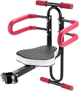 Domary Assento para criança com suporte frontal de liberação rápida selim infantil bicicleta elétrica para crianças Almofada para selim dianteiro de segurança infantil