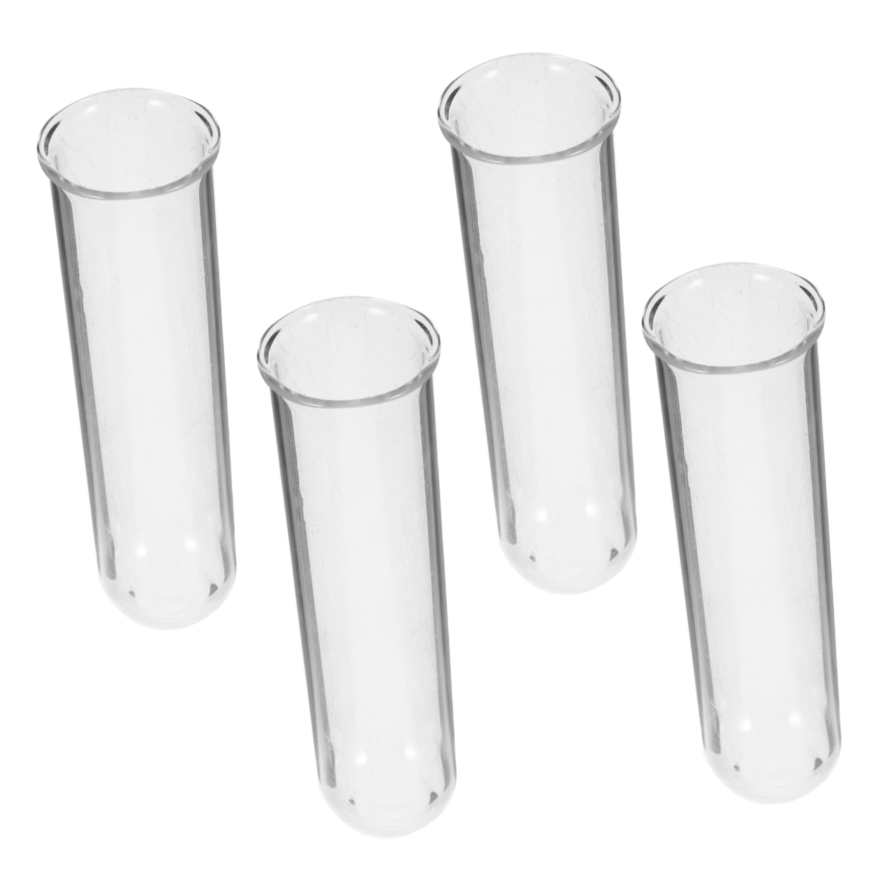 16 Pièces Vase Tube à hydroponique Vase hydroponique Terrarium vases Petits contenants Pot de jardinière Station de Propagation de Tubes à Tube de Verre Un Verre Amosfun