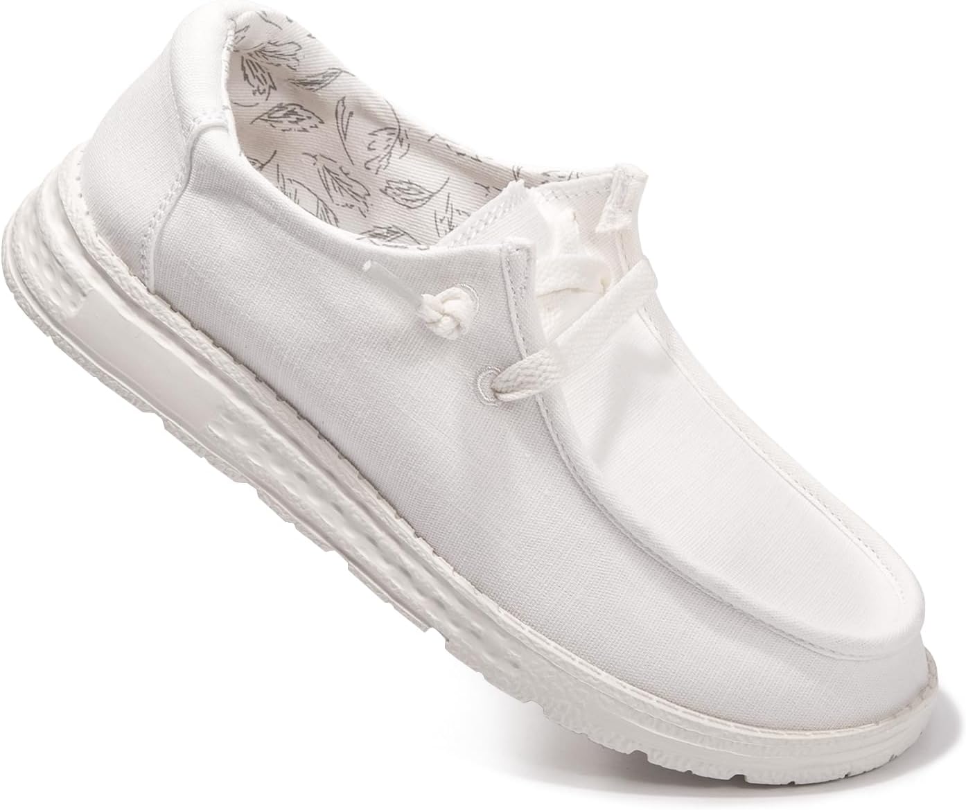 Women's Slip On Loafer Shoes Canvas Low Top Fashion Sneakers Casual Flat Comfortable Walking Shoes - Image 4