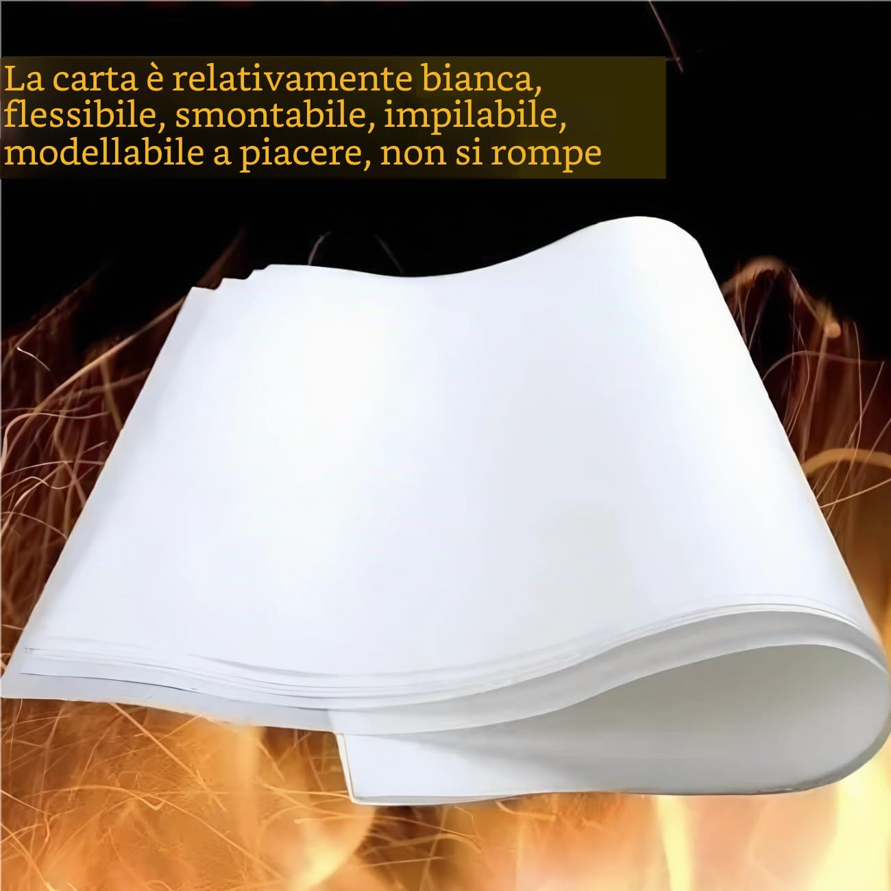 50 pezzi di Carta Magica, Carte dei Desideri Molto Veloci, Puntelli da Palco con Effetto Svanente e Scintillante per Maghi (10×10 cm)