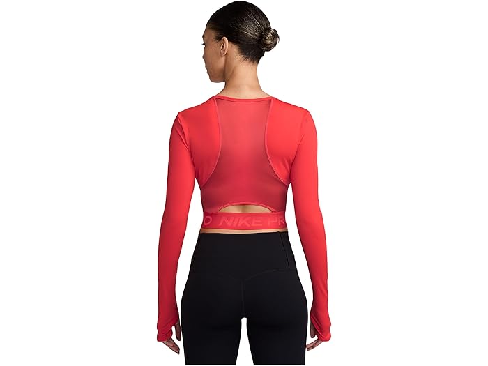 Pro Dri-FIT Cropped Long-Sleeve Top - Image 1