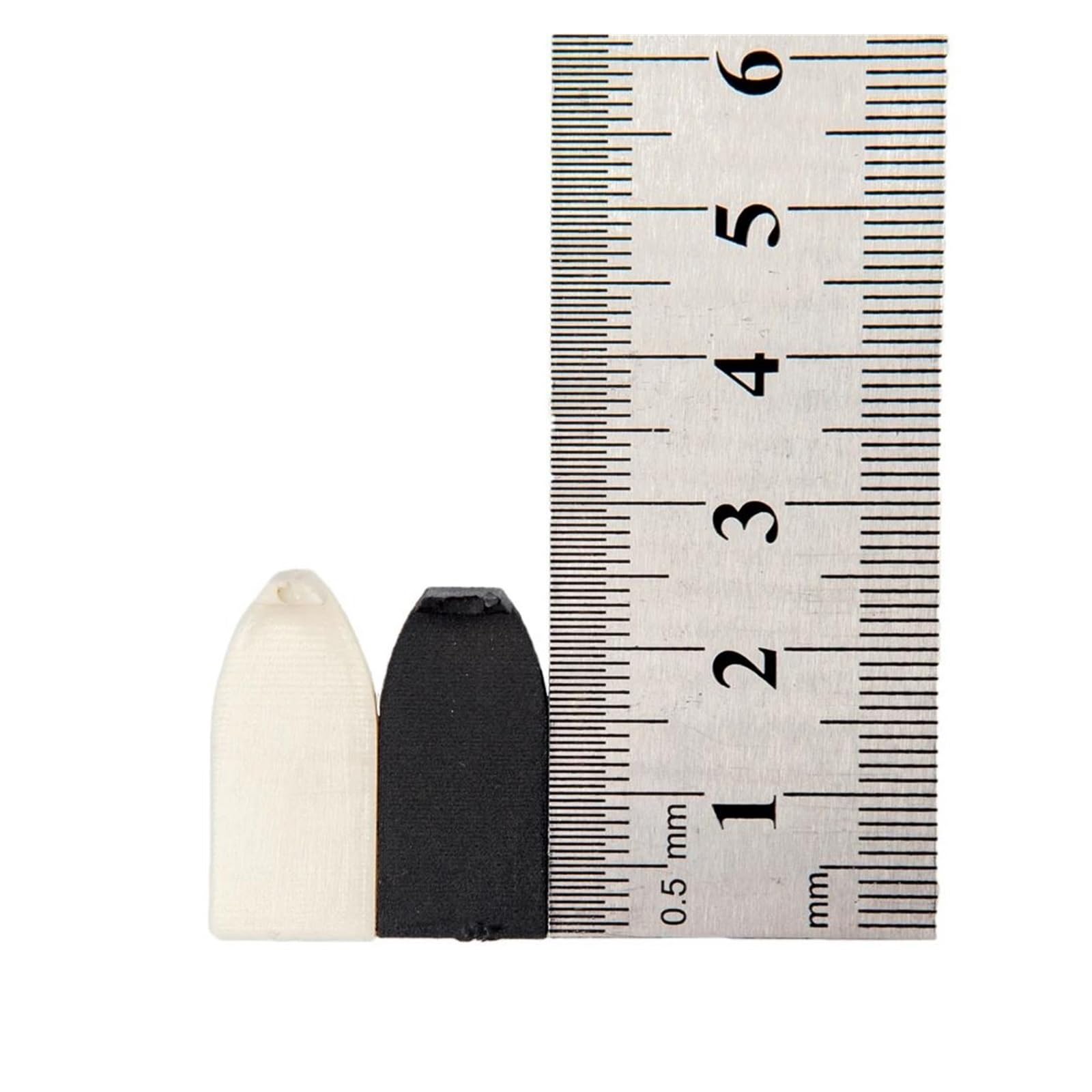 1/2 Końcówka Smyczka Skrzypcowego Akcesoria Do Instrumentów Strunowych Akcesoria Do Skrzypiec(White,100pcs)