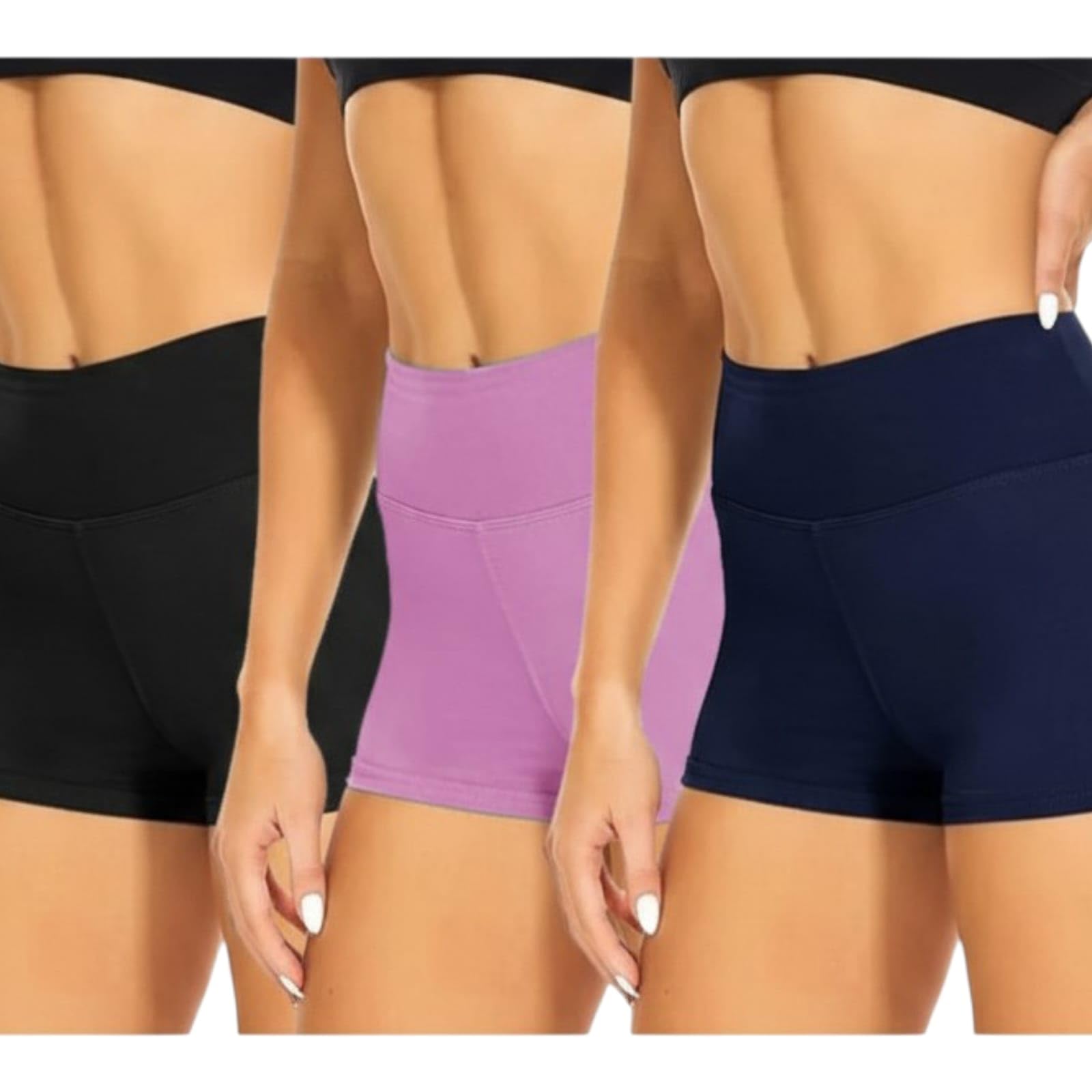 switchon Body and Lovely Inner Shorty Multicolors Pack of 3 Comfortable Boyshorts for Everyday Wear-picture-22