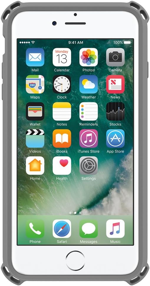 Seidio Dilex Case with Kickstand for Apple iPhone 7 Plus and iPhone 8 Plus (Midnight Blue/Gray)
