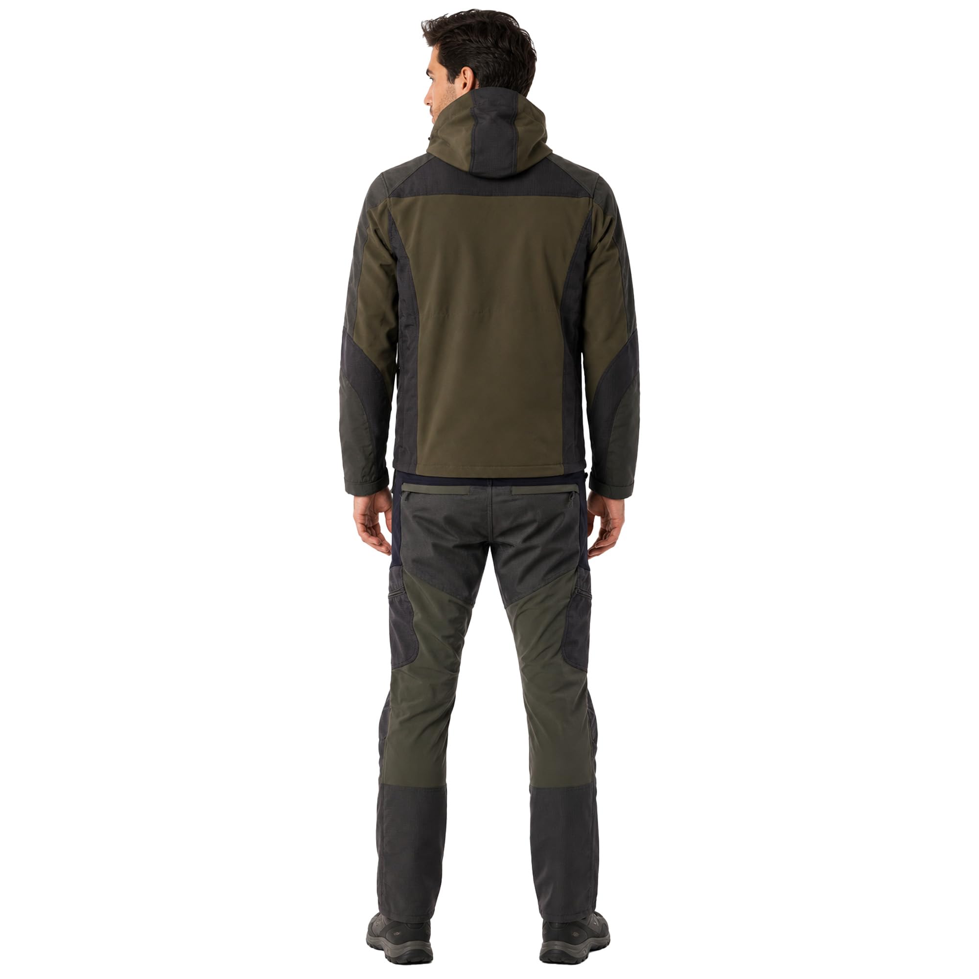 fratelliditalia.org Completo Tecnico Softshell e pantalone elasticizzato antistrappo impermeabile antivento ideale caccia lavoro e Outdoor