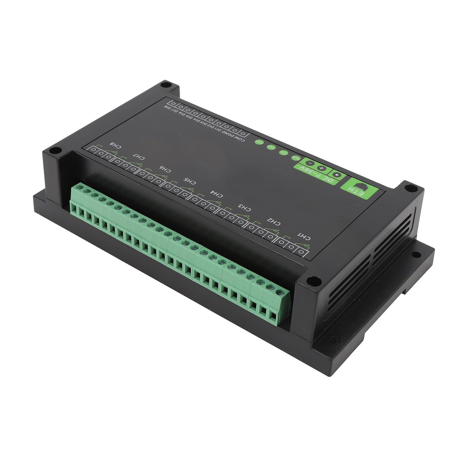 Modulo relè Ethernet 8CH per Porta Protocollo RTU, Che Comunica con Vari Circuiti di Protezione 'isolamento