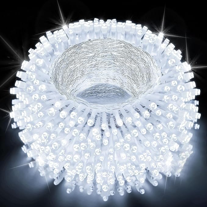 DECOVAA 56 LED 15 Meter String Lights, Fairy Lights with Waterproof Light for Home Decoration, Indoor and Outdoor Décor, Wedding, Party, Patio Lights (Cool White, 50 Feet) (B0DFYCLNV2) Amazon Price History, Amazon Price Tracker