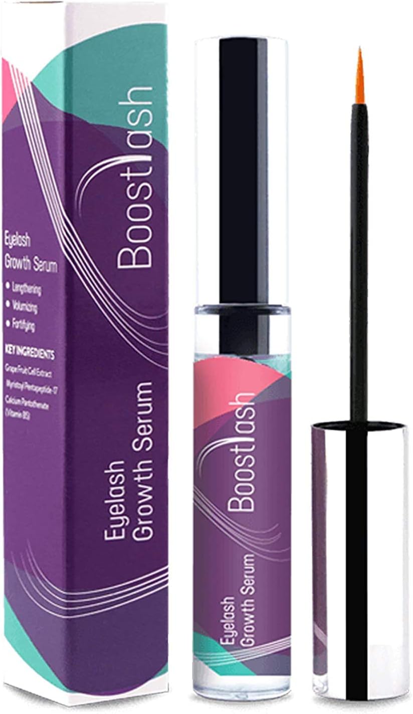 Eyelash Growth Serum 7.5 ML Gives You Longer Thicker Fuller & 3X Healthier Lashes (in 30 days), Proudly Made in USA. Premium Quality Ingredients Using Grape Stem Cell