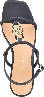 Top Ten Sports • Sandalias Tommy Hilfiger Black Tommy Hilfiger レディース Tanyha サンダル, ブラック001, 5.5