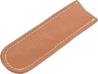 INOOMP Alça de tigela de couro bovino para piquenique capa de alça de couro de vaca ao ar livre protetor de alça de couro de vaca capa de alça de copo de água para acampamento protetor de alça de copo para copo