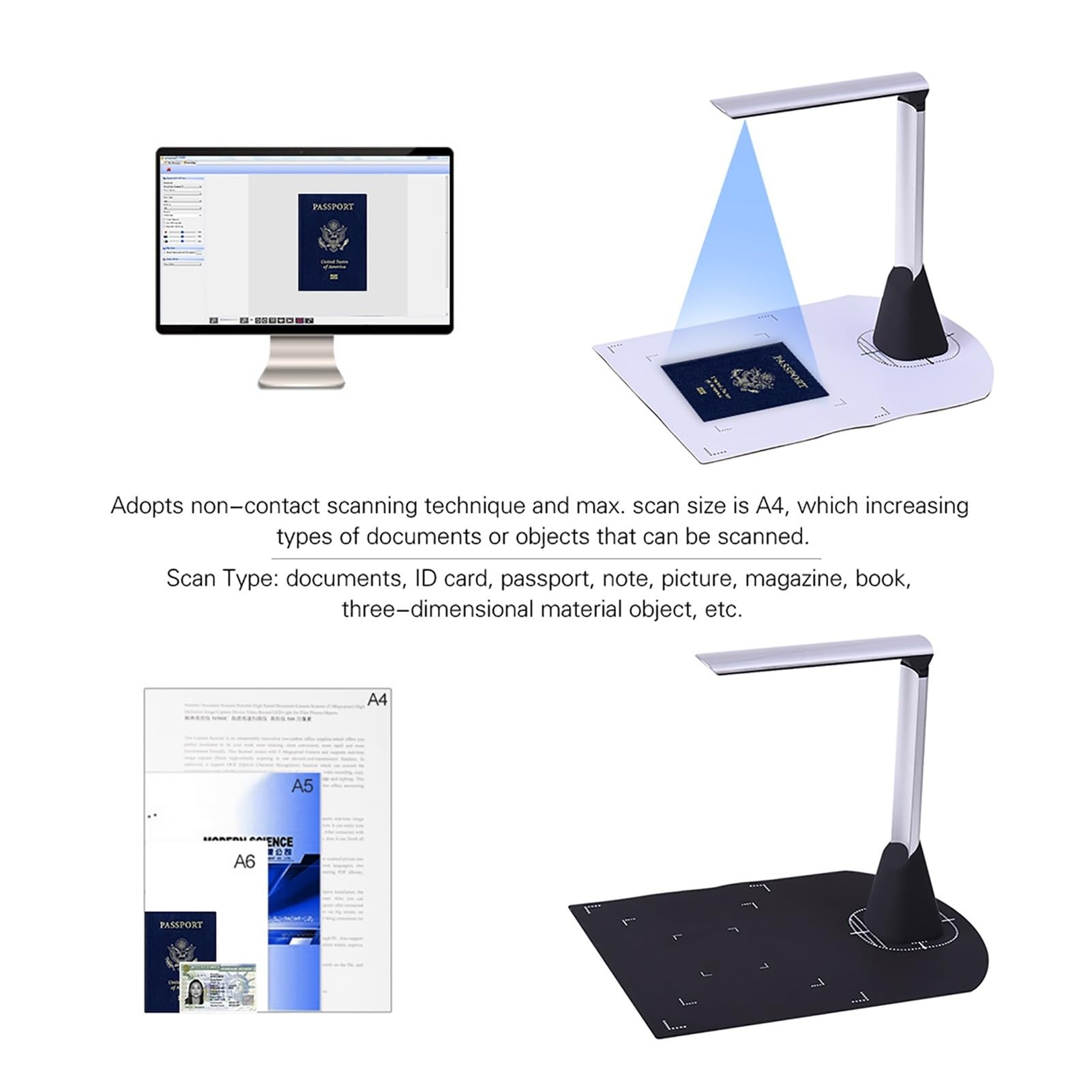 ScanLine ドキュメントカメラ A4/A5対応 2025年最新】iochow ドキュメントスキャナーの人気アイテム - メルカリ